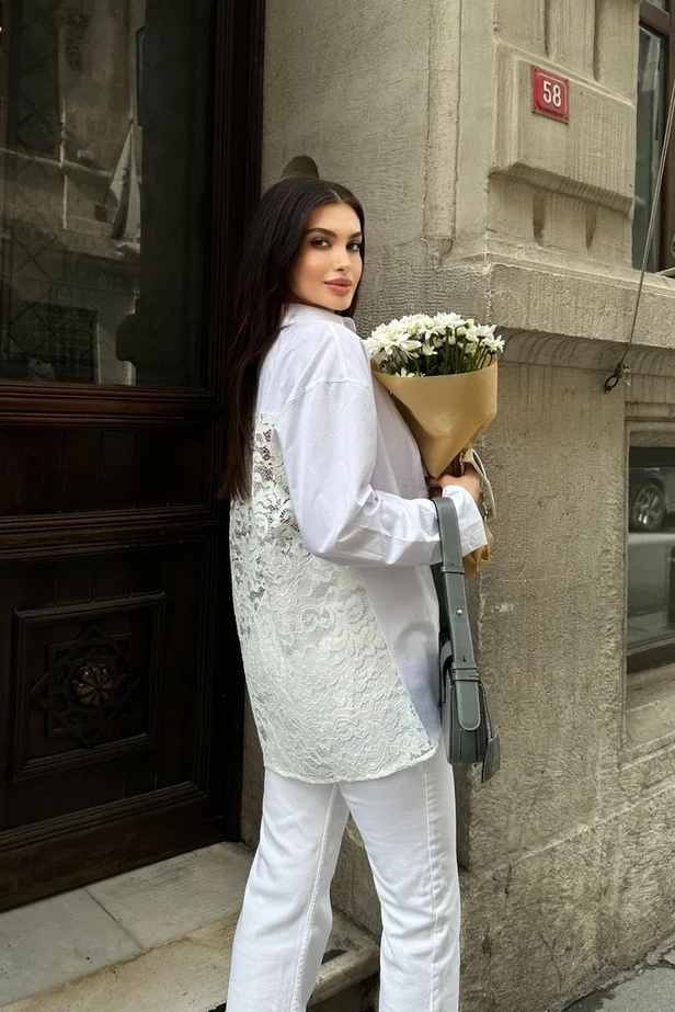 alexis sirt dantel oversize gomlek 333 b1d 1f alexis sirt dantel oversize gomlek 333 b1d 1f